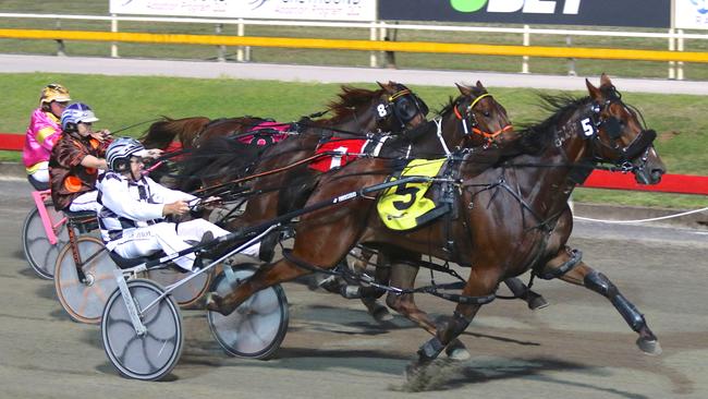 Harness racing at Albion Park. Picture: Supplied/file photo