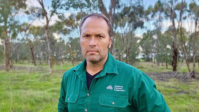 National Farmers’ Federation vice president and Victorian farmer David Jochinke. Picture: Supplied.