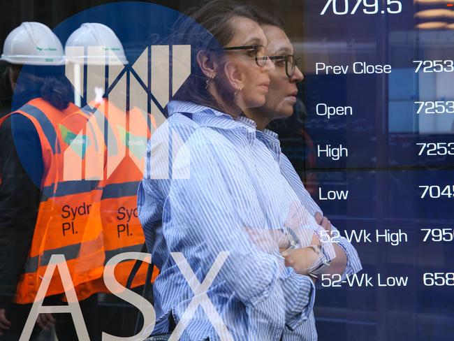 SYDNEY, AUSTRALIA - NEWSWIRE Photos - September 14, 2022: A view of the Australian Stock Exchange in the CBD in Sydney after a drop in the market overnight. Picture: NCA Newswire/Gaye Gerard