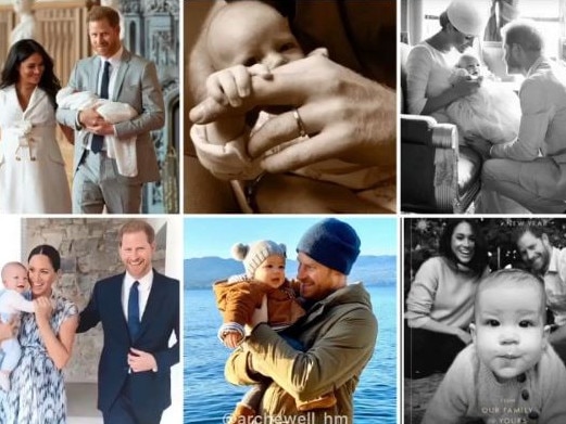 Prince Harry and Meghan Markle pay tribute to son, Archie, on his second birthday. Picture: Instagram