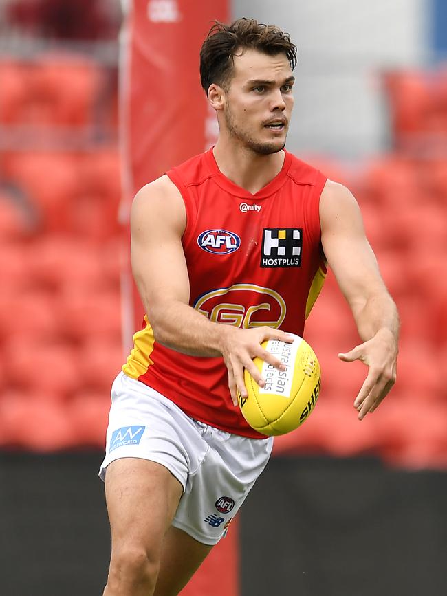 Essendon is one of several clubs interested in Gold Coast’s Jack Bowes. Picture: Albert Perez/Getty Image