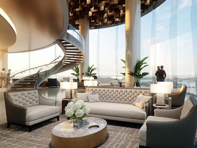 A concept image of the proposed Ritz-Carlton Hotel and Residential Tower at The Star Sydney. Picture: Supplied