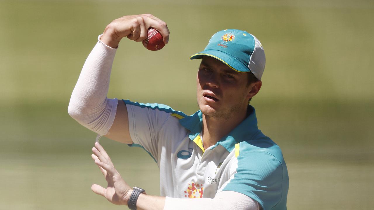 Mitchell Swepson is hunting a Test debut. (Photo by Daniel Pockett/Getty Images)