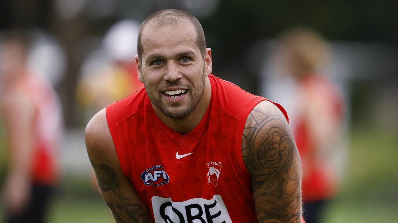 Lance Franklin during the Sydney Swans training session on 5 August, 2022. Photo by Phil Hillyard (Image Supplied for Editorial Use only - **NO ON SALES** - Â©Phil Hillyard )