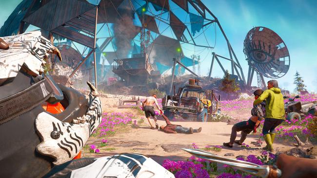 Fighting bandits remains an important part of Far Cry New Dawn.