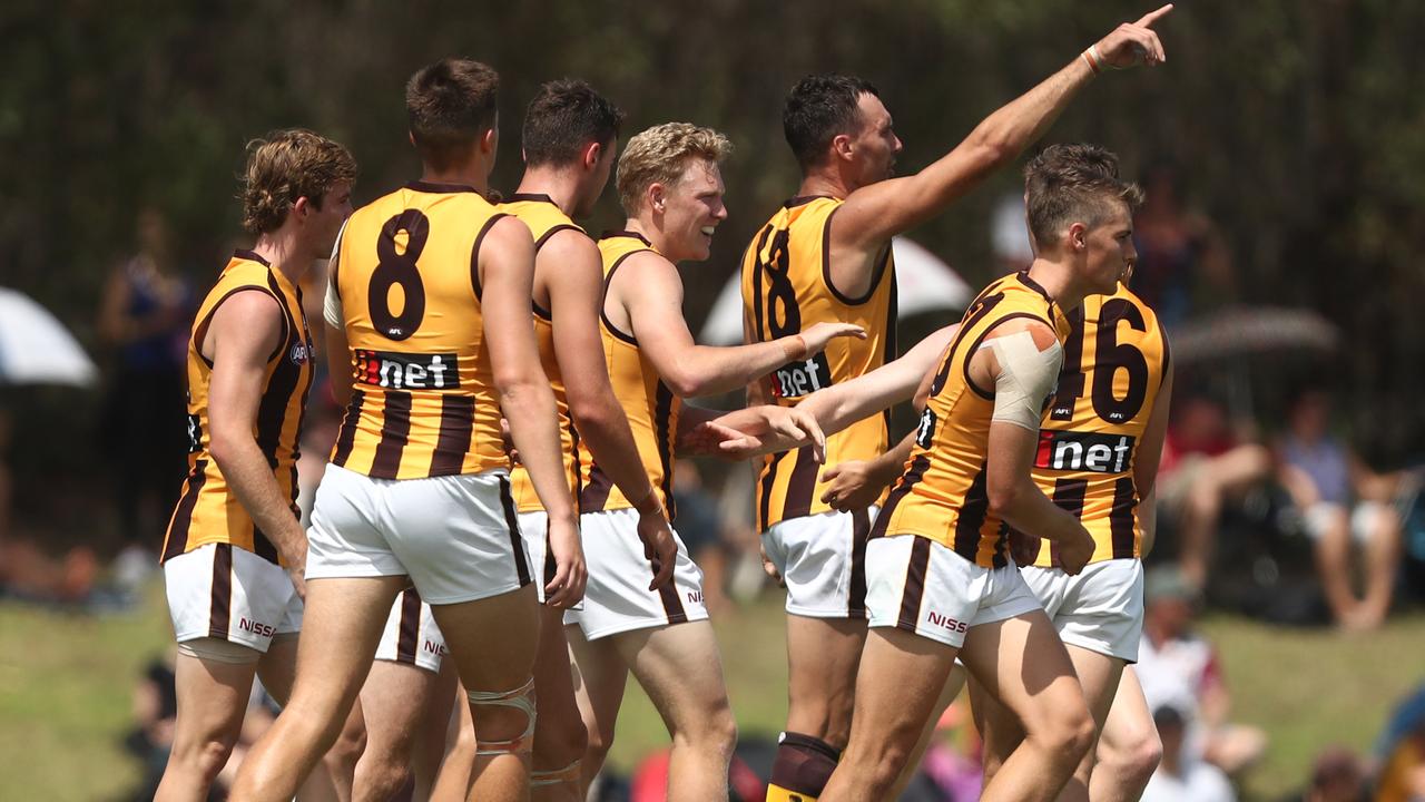 Hawthorn struggled against Brisbane in their JLT Series clash. Picture: Getty Images 