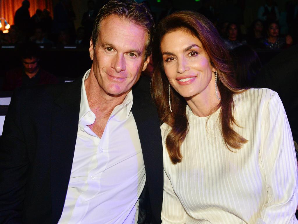 Good genes: Rande Gerber and wife Cindy Crawford, parents to Kaia Gerber. Picture: Getty Images.