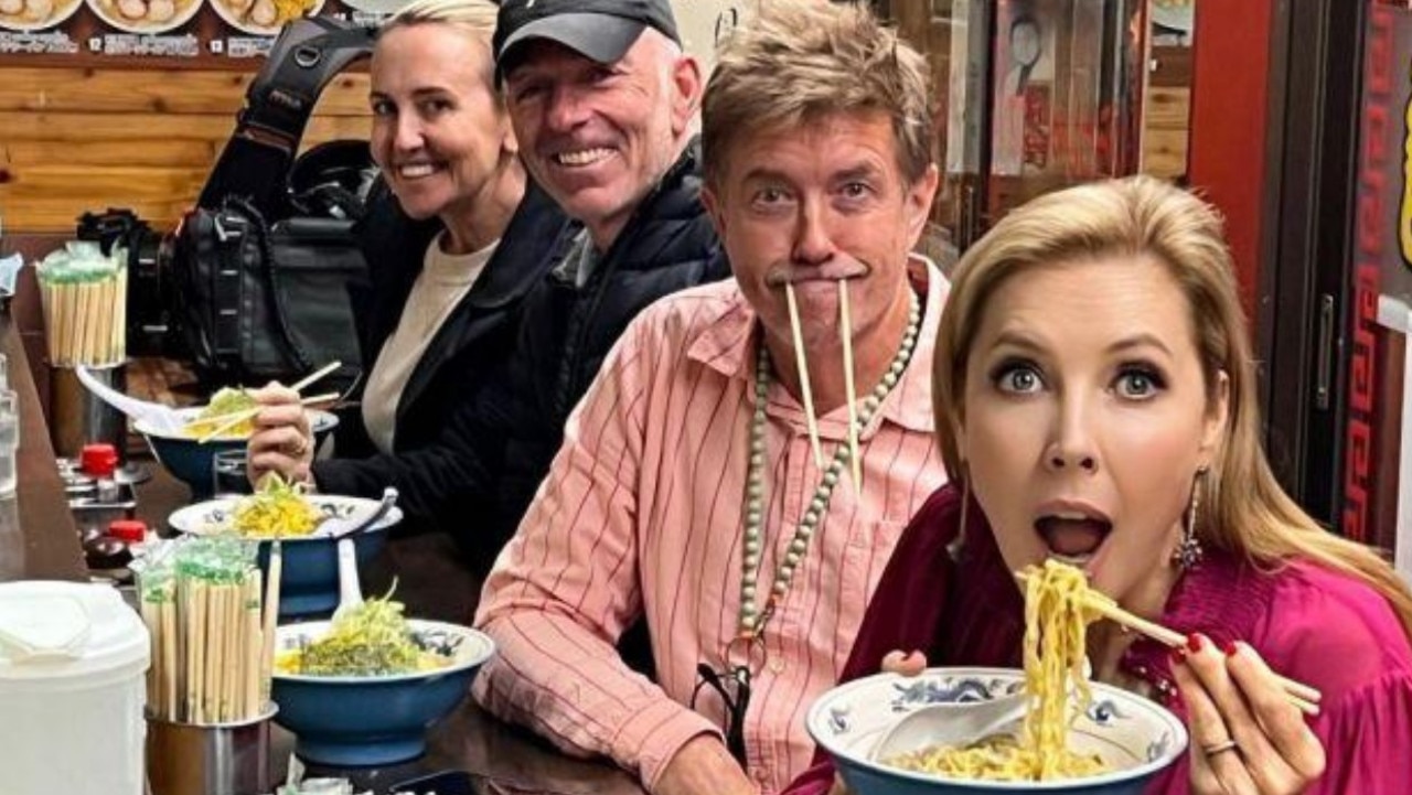 She discovered a passion for ramen in Japan recently. Picture: Instagram / Catriona Rowntree