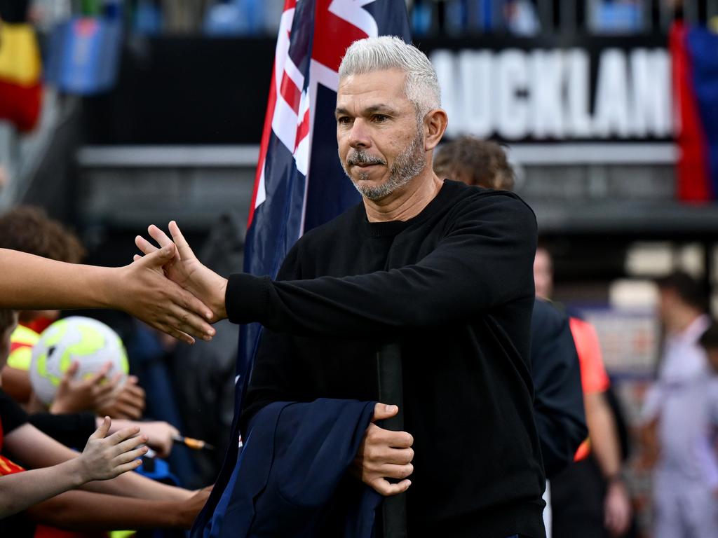 Auckland FC coach Steve Corica. Photo: Hannah Peters/Getty Images.