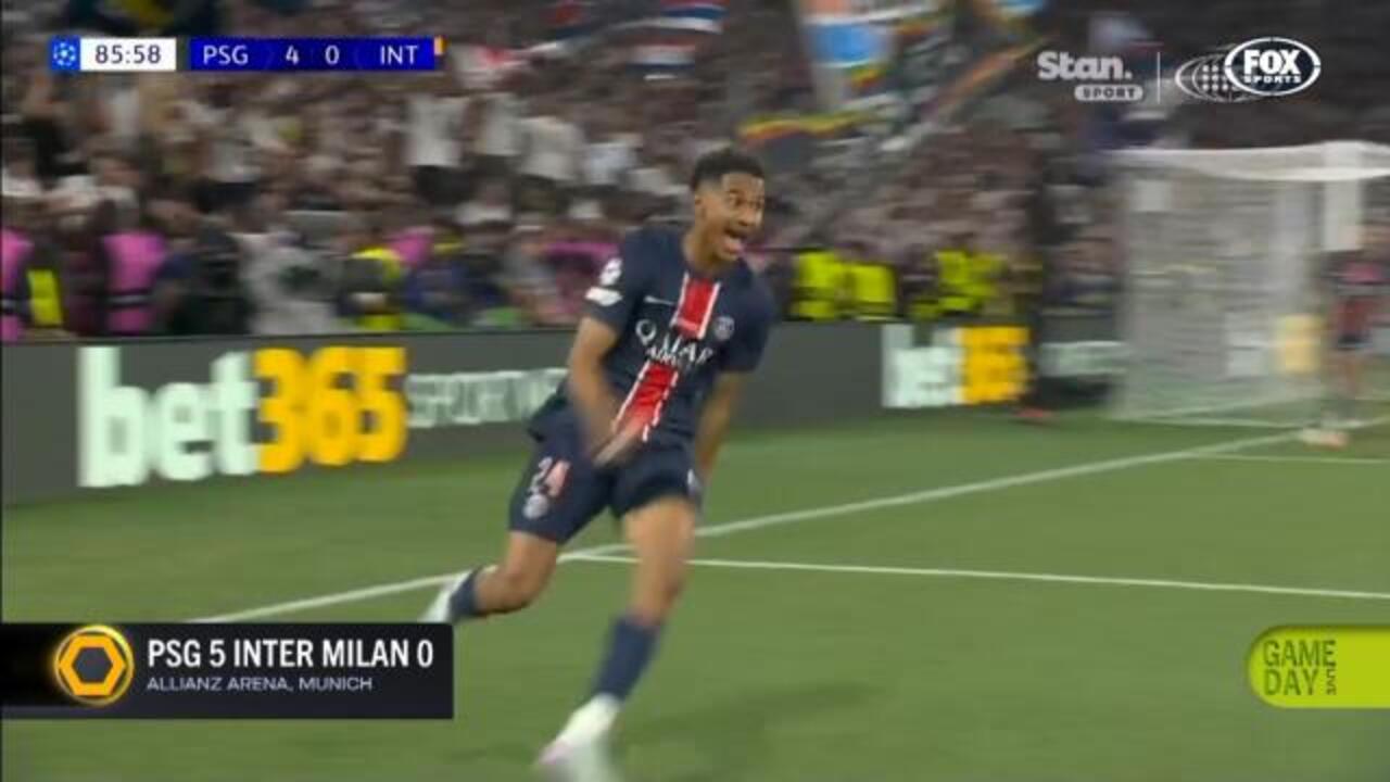 PSG SMASH Milan to win 1st UCL title