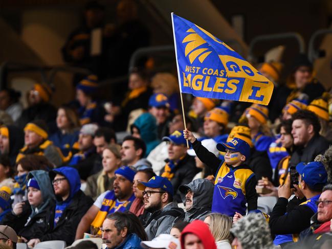 Fans have been allowed to attend Optus Stadium in Perth. Picture: Getty Images