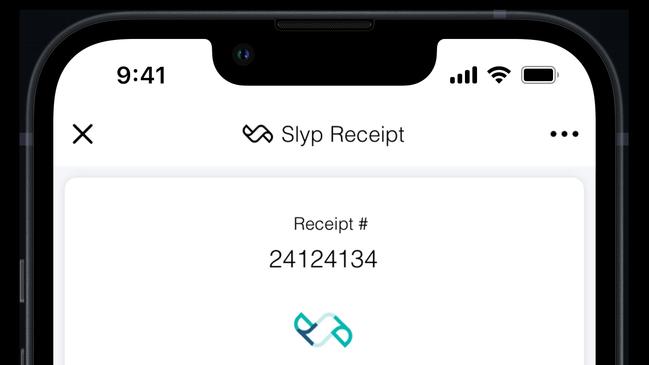 Paper receipts could be a thing of the past with Slyp Smart Receipts that send consumers their receipts via SMS and/or the NAB banking app.