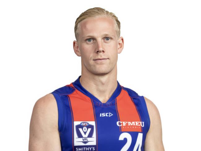 Cameron was playing for VFL club Port Melbourne when he was charged.