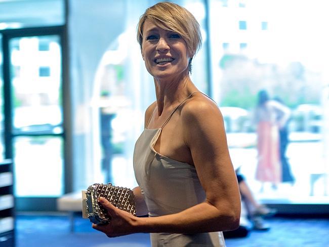 Robin Wright from House of Cards trades the fictional White House for the real one.