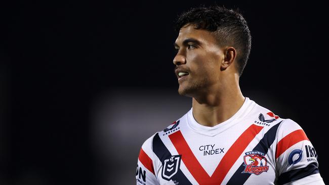 Suaalii will make the jump to rugby union next year. (Photo by Mark Kolbe/Getty Images)