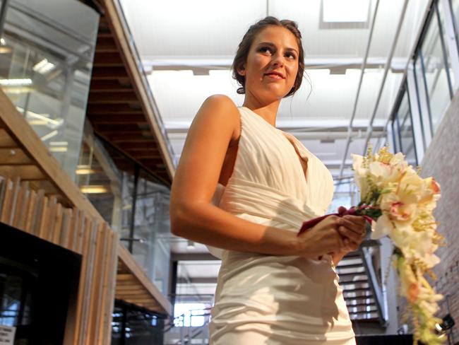 The annual Geelong Bridal Expo at Deakin Waterfront Campus.
