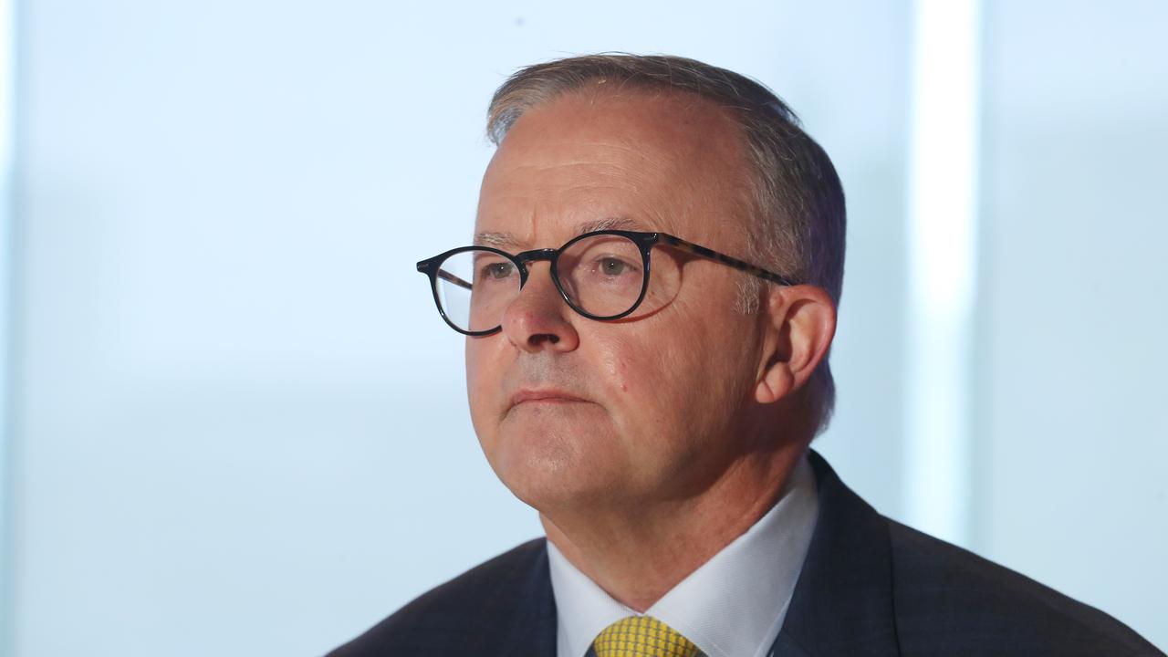 Labor leader Anthony Albanese has refused to ban MPs from claiming a $291-a-night allowance to stay in their own apartment in Canberra if elected. Picture: NCA NewsWire/David Crosling