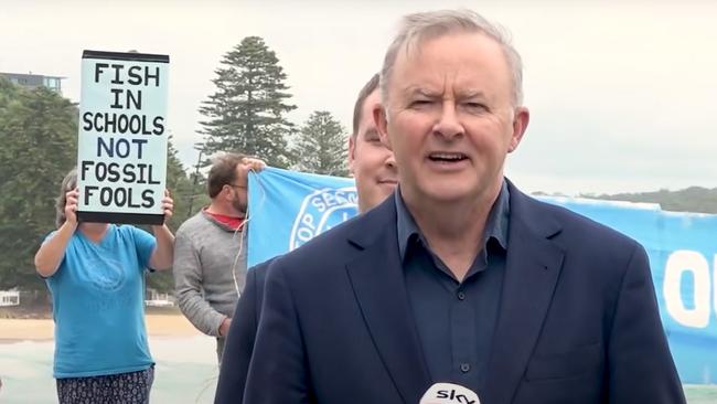 Opposition Leader Anthony Albanese.