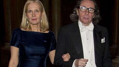 Katarina Frostenson with her husband Jean-Claude Arnault.