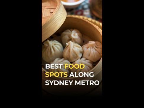 Best food spots along Sydney Metro