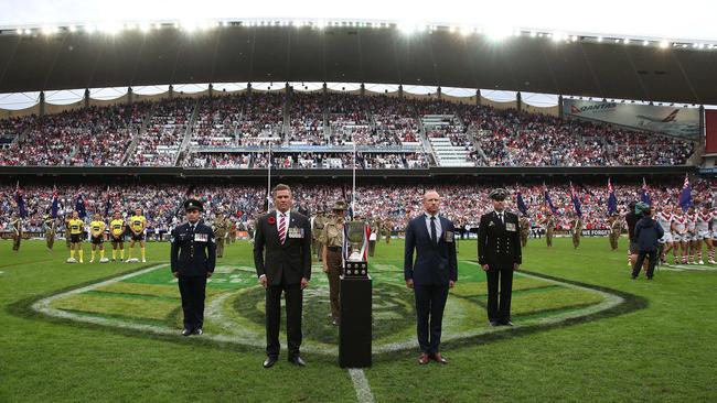 The Anzac Day crowd were perfect. Photo: Phil Hillyard