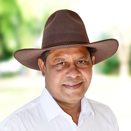 United Australia Party candidate for federal senate Raj Samson Rajwin. Picture: Supplied.