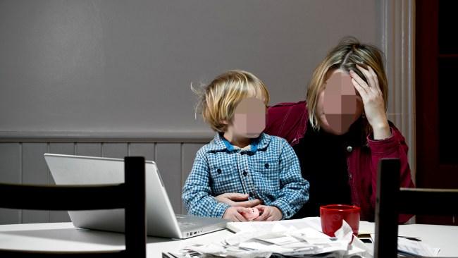 The woman was struggling with her finances, so she turned to a short-term Afterpay loan to buy food. Photo: iStock