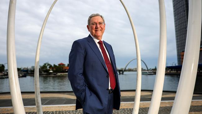 ASIC chair Joe Longo in Perth last week. Picture: Colin Murty