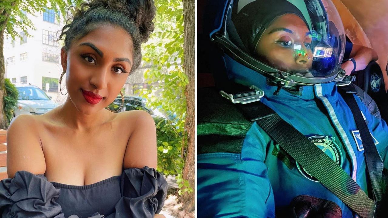 Ms Bangalore dreams of being an astronaut and has co-founded an organisation which provides menstrual products to needy people. Pictures: New York Post