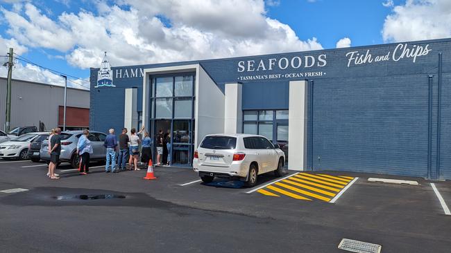 Opening of Hammond Seafoods at 2 Weld St, Invermay, December 19, 2023. Picture: Alex Treacy