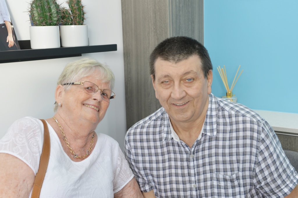 Aveo Springfield open day. Margaretha Potter and Tony Potter. Picture: Inga Williams