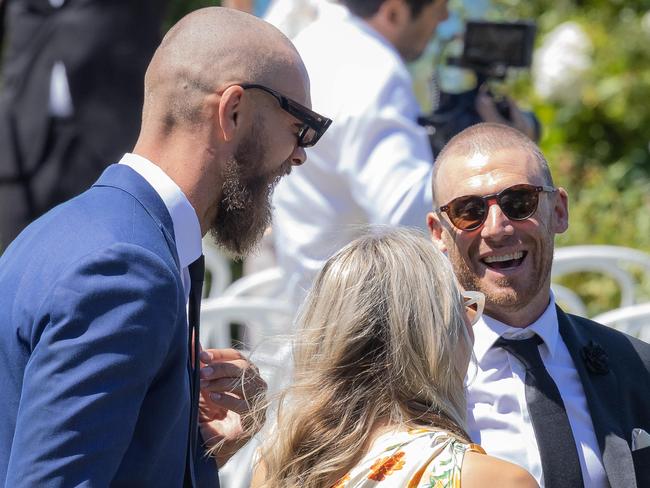 Goodwin and Gawn were both guest at the wedding.