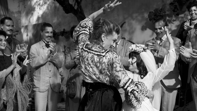 Angela Molina and Sofia Oria in Blancanieves.