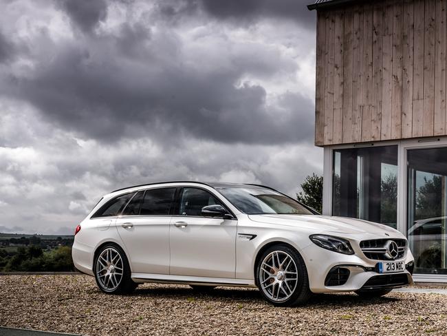 EMBARGO FOR TWAM 22 JAN 2022. FEES MAY APPLY. Mercedes-AMG E 63 S Estate. Source: Justin Leighton