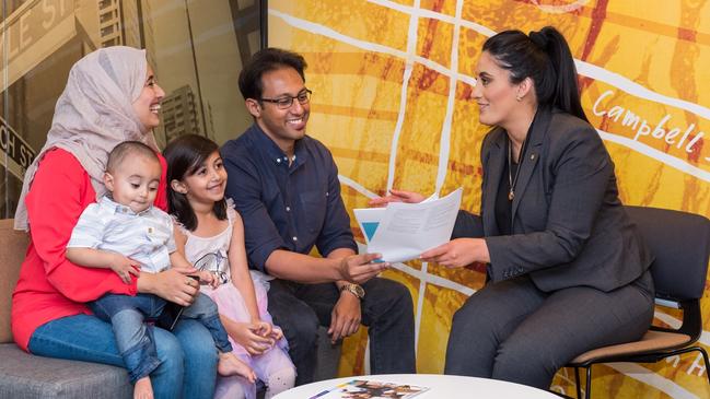 Muhammad Kashif Rahman, 36, and his family are among the first applicants to apply for the First Home Loan Deposit Scheme.