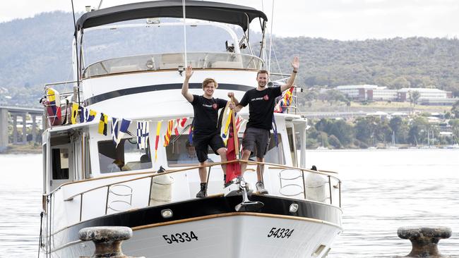 NEWS: Parade of Sail promo, royal Hobart regatta. At Regatta Grounds.