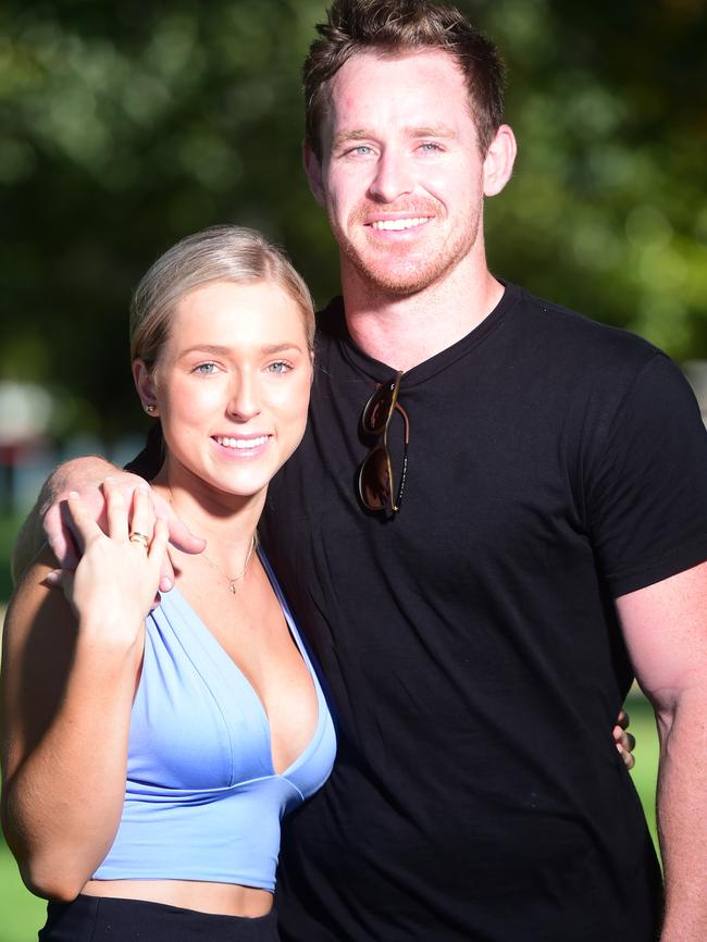 Morgan and partner Brianna O'Toole.