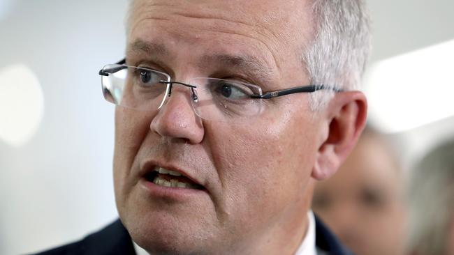 Prime Minister Scott Morrison says the planned trip will help Australians “better understand Captain Cook’s historic voyage”. Picture: Marc McCormack/AAP 