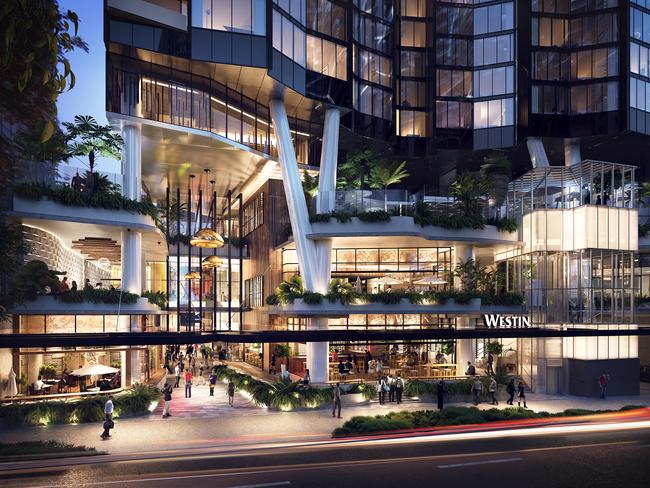 Westin Hotel Mary Lane, Brisbane. Retail.  Picture: Supplied