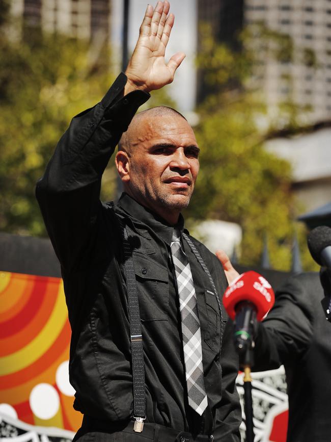 Mundine is a triple world boxing champion. Picture: Sam Ruttyn