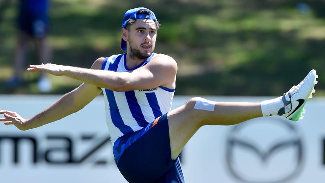 North Melbourne’s Paul Ahern was best afield in his side’s win over the Eagles.