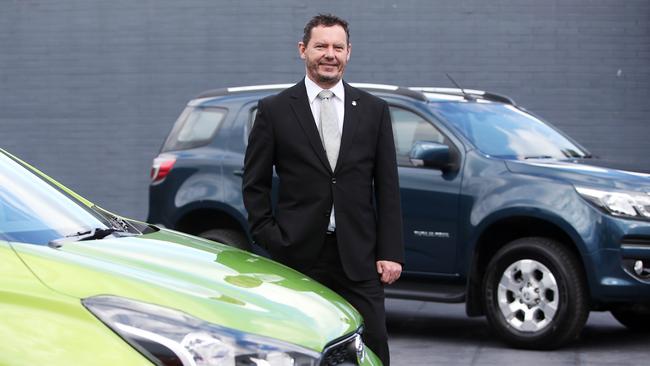 Holden managing director Mark Bernhard. Picture: Aaron Francis