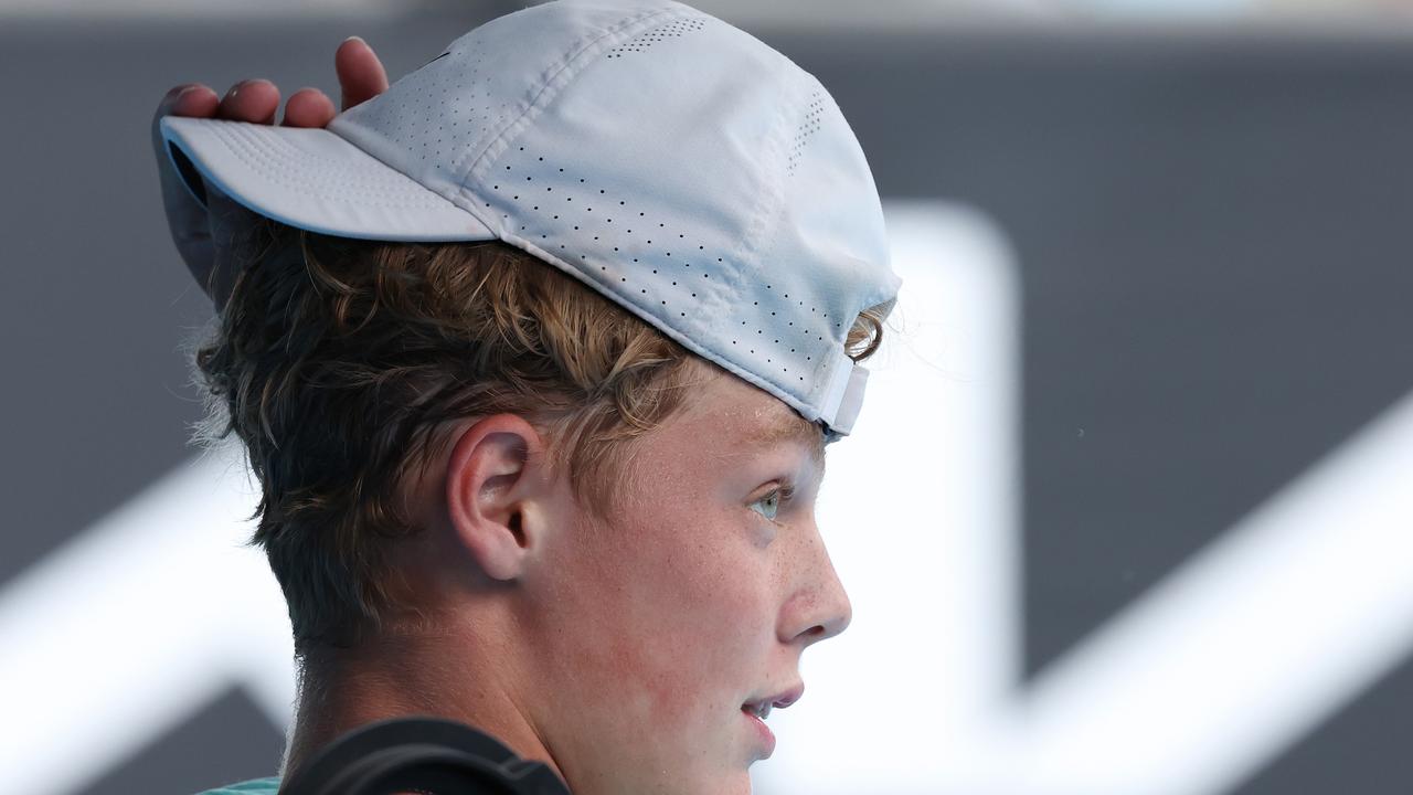 Cruz Hewitt’s tournament is over. (Photo by Darrian Traynor/Getty Images)