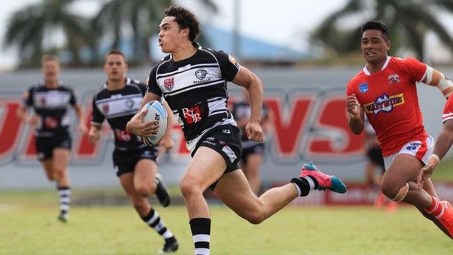 Xavier Coates - Tweed Heads Seagulls - Photo: SMPIMAGES.COM / Newscorp. Action from the National Rugby League under 18 National Final between the Tweed Heads Seagulls v Illawara Steelers played at Dolphin Stadium Redcliffe Queensland.