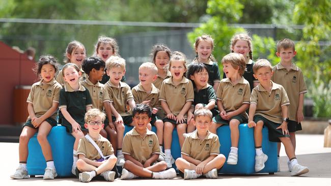 KC are enjoying their first year at CCGS. Picture: Sue Graham
