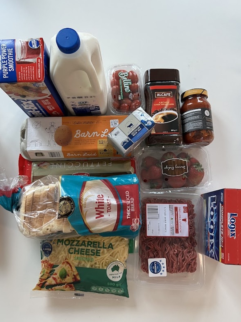 Aldi haul here. Picture: news.com.au