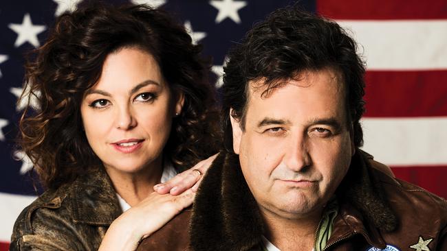 Mick Molloy and Jane Kennedy host the Triple M national Drive program KennedyMolloy. Picture: Triple M