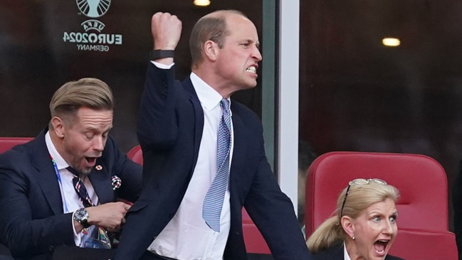 Prince William living his best life at Euro 2024