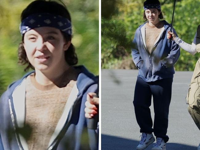 ONE TIME WEB USE FOR NEWS.COM.AU ONLY - FEES APPLY - AU_3058923 - Charlotte, NC - *PREMIUM-EXCLUSIVE* - Sydney Sweeney is barely recognizable as she is seen for the first time as trailblazing boxer Christy Martin in director David MichÃƒÃ‚Â´d's upcoming film, 
