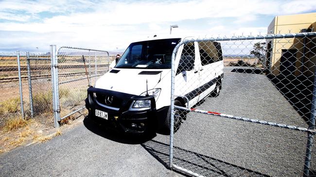 Dudley Davey arrives at the at the Port Augusta Magistrates Court on Tuesday. Picture: Simon Cross